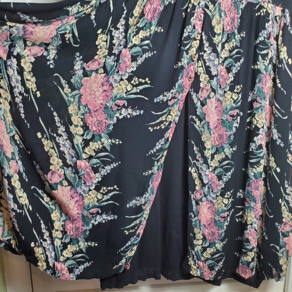 Vingtage Plus Size Cottagecore Fairy Grunge Whimsigoth Dress 1X See Measurements - Picture 8 of 13